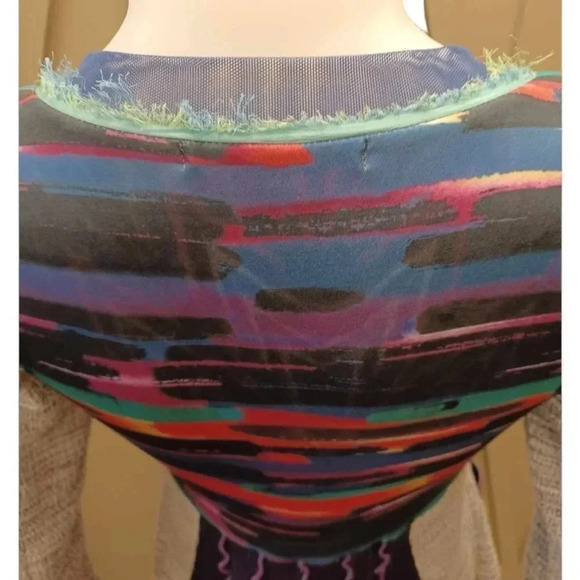 Katrin Leblond Design Multi Coloured Long Sleeve Tunic Dress  Size XS - Picture 5 of 12